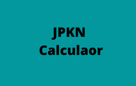 JPKN Calculator Preview image 0