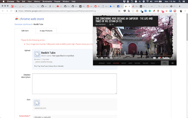 Reddit TV - YouTube Videos from Reddit chrome extension