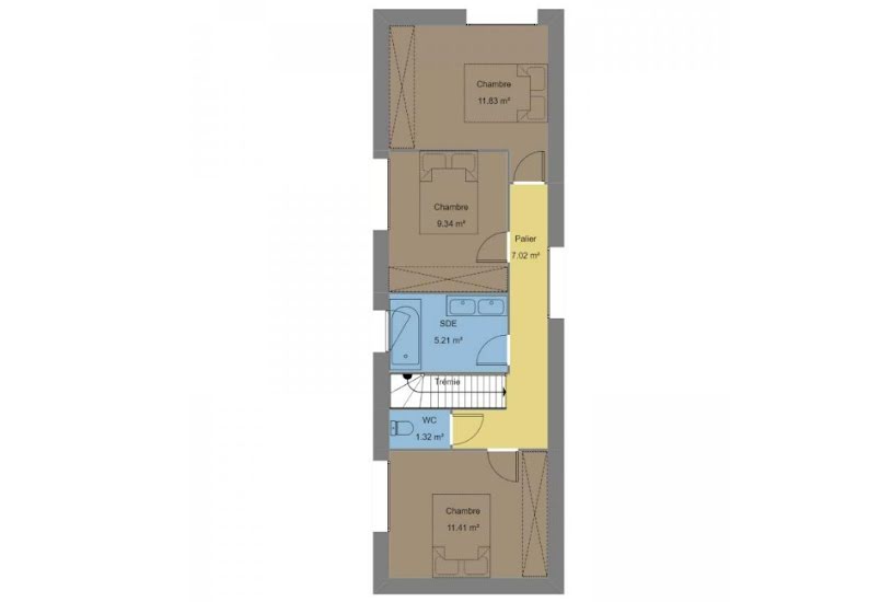  Vente Terrain + Maison - Terrain : 542m² - Maison : 125m² à Sérent (56460) 