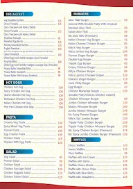 The Kings Of Burger menu 1