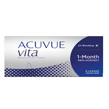 Lentes de Contacto Acuvue Vita Reemplazo Mensual Caja x 6 und  