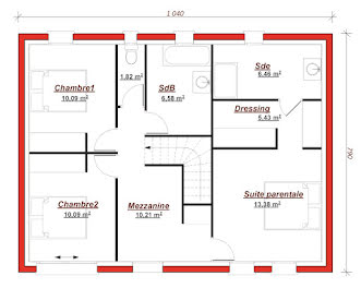 maison neuve à Presles (95)