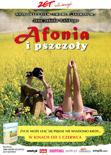 Przód ulotki filmu 'Afonia i Pszczoły'