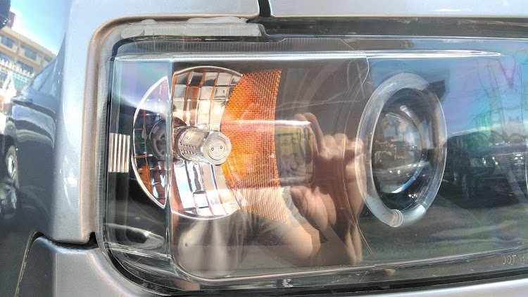 bBのledウィンカー・シャッくんキーホルダー・DIY・車高調整に関するカスタム事例の投稿画像1枚目