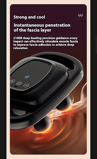 Title 4, Six-head Massage Gun Deep Muscle Relaxation Tool