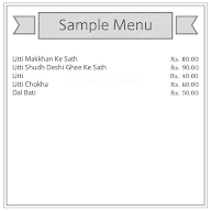 Bihar Ka Mashoor Litti Chokha menu 1