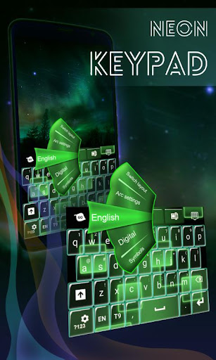 Neon Keypad for Galaxy S3 Mini