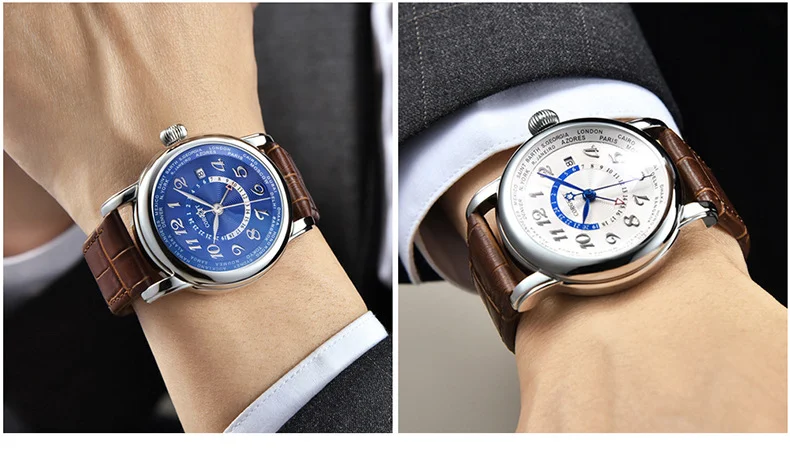 Title 16, Corgeut automatische mechanische herenhorloge –...