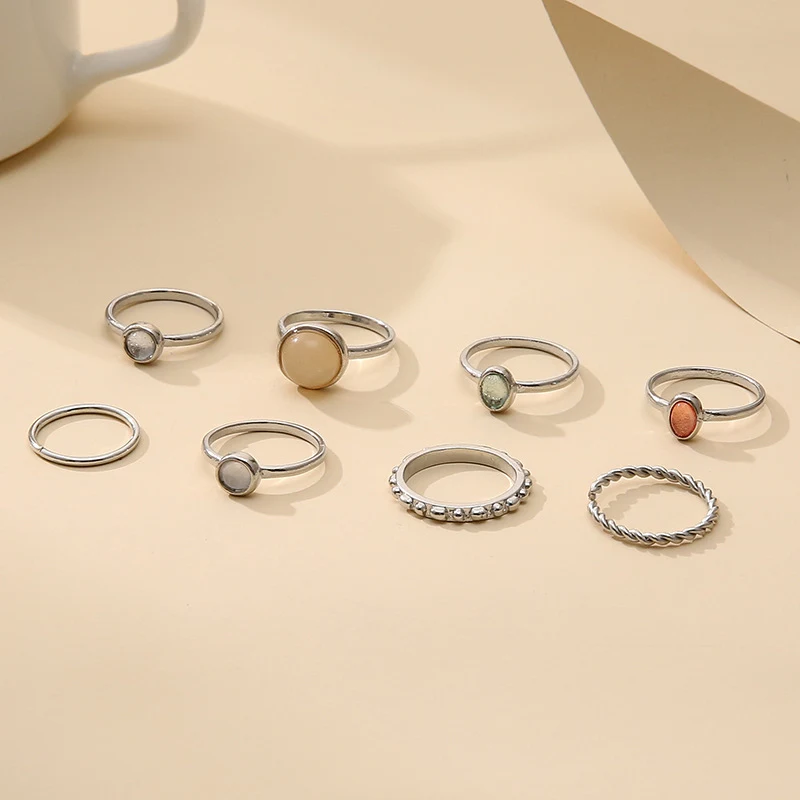Title 5, Neuer Fashion Opal Champagne Multicolor Knuckle...