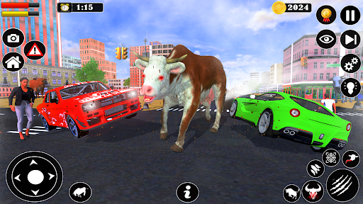 Screenshot Scary Cow Animal Rampage Sim