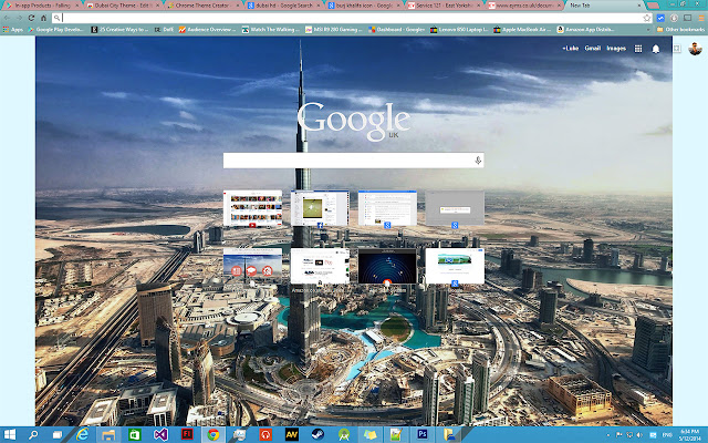 Dubai City Theme chrome extension