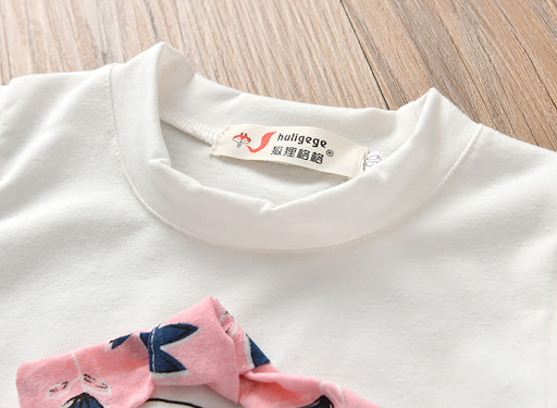 Title 5, Childrens two-piece suit with bow, perfect for...