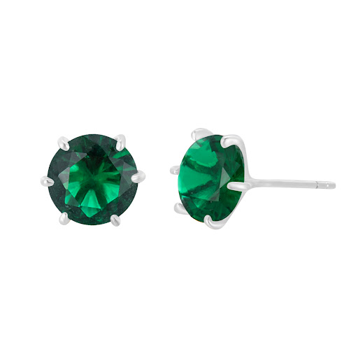 Title 7, Birthstone Light Luxury Commuter Earrings, eleg...