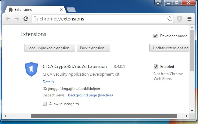 CFCA CryptoKit.YouZu Extension