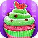 Herunterladen Watermelon Cupcake - Summer Desserts Make Installieren Sie Neueste APK Downloader