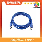 Dây Cáp Usb 2 Đầu Dương 60Cm | Dây Usb 2 Đầu Đực Chuẩn 3.0