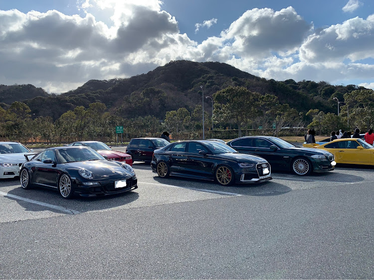 TT ロードスターのOpen car club 555・TTロードスター・サンデー鳴スカ・元旦ツーリング・淡路島ハイウェイオアシスに関するカスタム事例の投稿画像6枚目