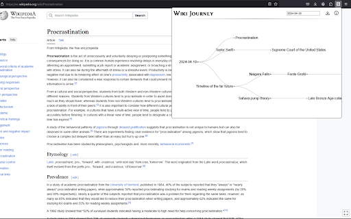 Wiki Journey