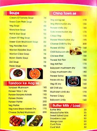 Hotel Sayali Pure Veg menu 1