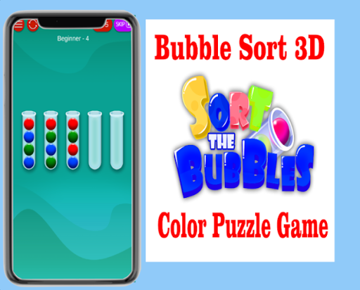 Screenshot Bubble Sort 3D - Color Puzzle 