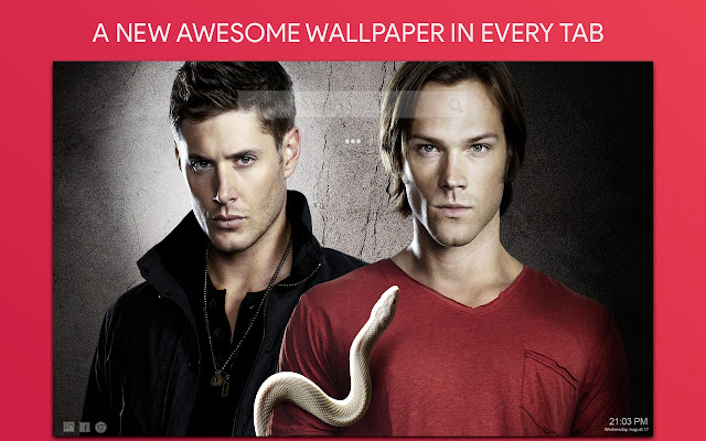 Supernatural Wallpaper HD Custom New Tab