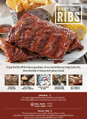 Chili's Grill & Bar menu 