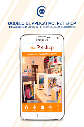 Aplicativo Modelo para Petshop