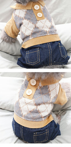 Title 4, Dogs Winter Clothes Four Legged Pet Clothes Wa...
