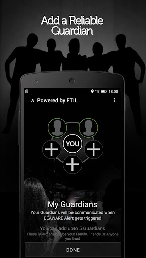 BEAWARE - Personal Safety App