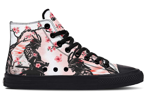 Title 2, Customized Colorful Fashion High-top Canvas Sho...