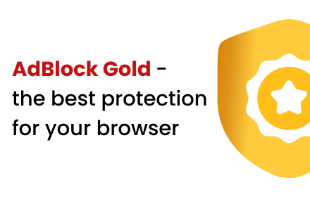 AdBlock Gold - No Ads, Pure Gold small promo image