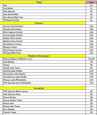 T V S Kitchen Cafe menu 5