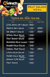 Qvinch menu 8