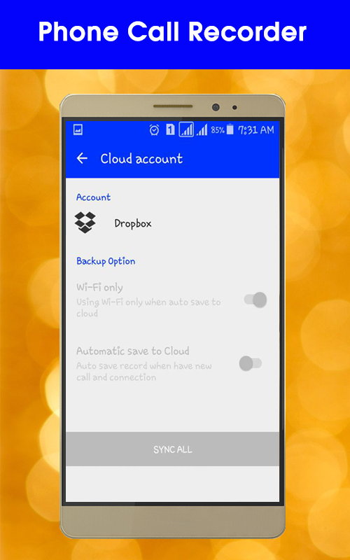 Phone Call Recorder Screen 2