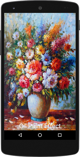 Oil Painting Image Effect   Negative Photo Effect