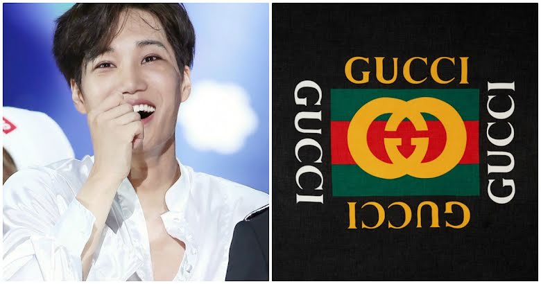 Gucci Is So Love With Kai That They Use Name In A Very Special Way -