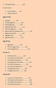 Roll No. 1 menu 6