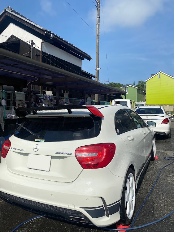 Aクラスの#洗い部（ALIVE）BBQ・昼メシの問題・洗車の話・少しわかってきた話・男臭い話に関するカスタム事例の投稿画像8枚目