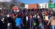 Hout Bay protests.
