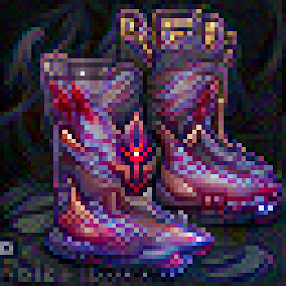 'Foe Bite' Demonhide Boots of Reflection +1
