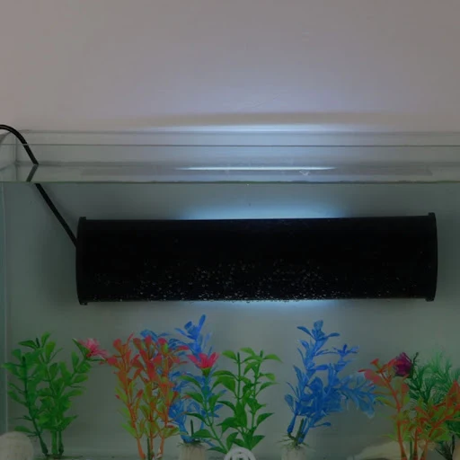 Aquarium Lamp Shade with Glass Tube Fixing Clip and Sliding Grooves Limited Protections for Fish from UV Light 3 Sizes Y