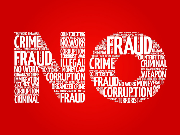 Say no to corruption. 123RF Stock image/ dizanna