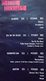 Odd Even - Club and Lounge menu 7