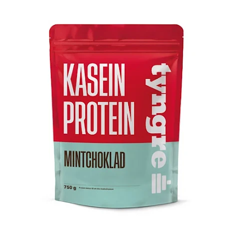 Tyngre Kasein Protein, 750g - Mintchoklad