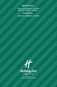 72 - Holiday Inn menu 3