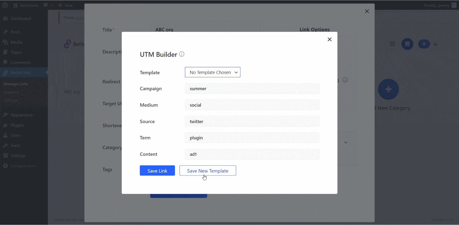 utm builder