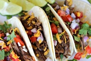 Gluten Free Crock pot Mexican Shredded Beef Taco Recipe