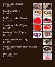 Cakes Today menu 2