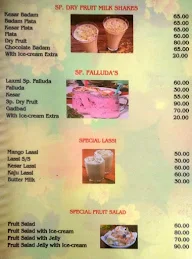 Laxmi Restaurant menu 3