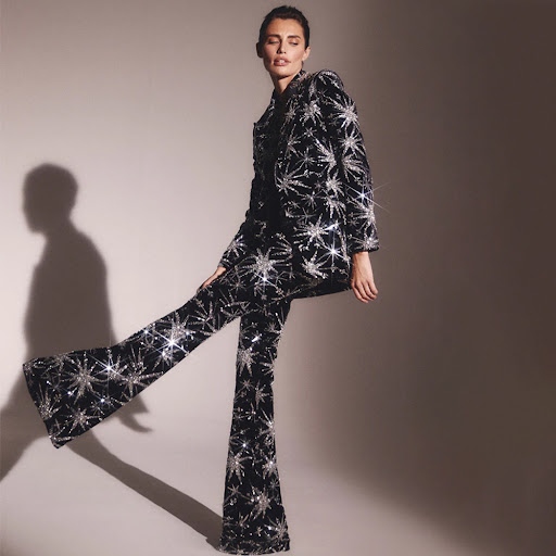 Title 15, Fashion Womens Suit Starfish Long Three-piece ...